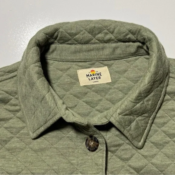Marine Layer Corbet Quilted Shirt Jacket - Picture 6 of 11